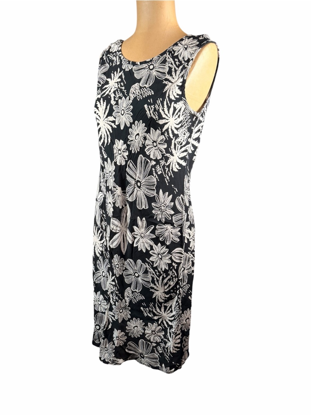 CAROL ANDERSON Vintage Palm Printed Dress